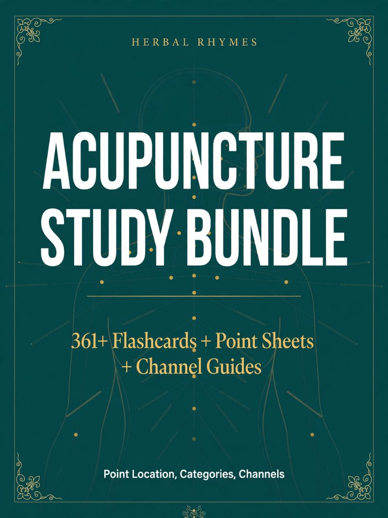 Acupuncture Study Bundle